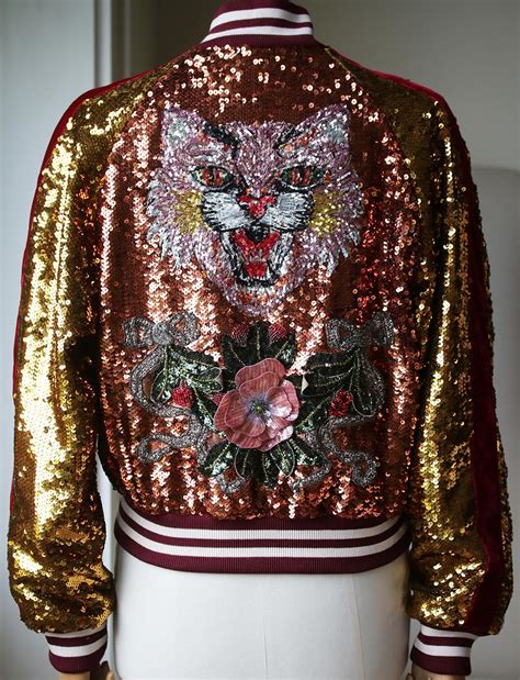 gucci sequin jacket